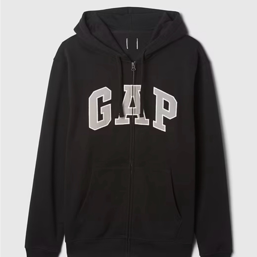 NWT ADULT GAP VintageSoft Arch Logo Zip Hoodie